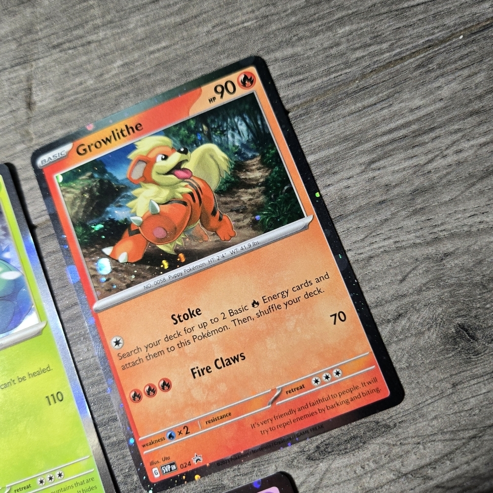 Pokemon Trading Card Holo Set X3 - Picture 3 of 6